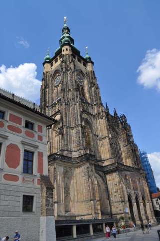 Bell Tower from the 3rd courtyard of Prague Castle