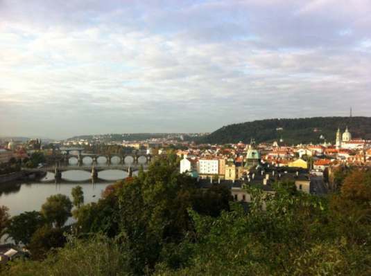 View to Prague, but really untraditional one